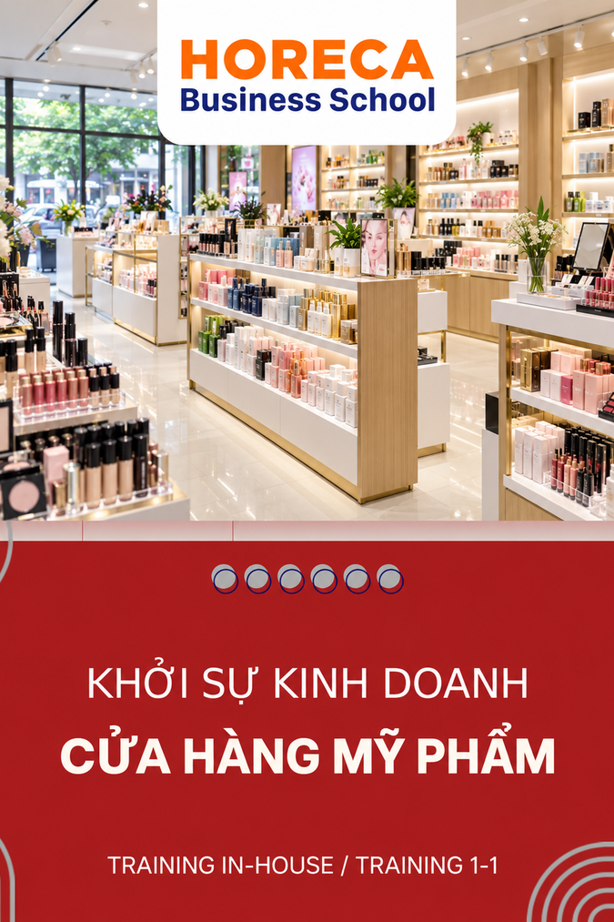 Khởi sự Kinh doanh Cửa hàng Mỹ phẩm